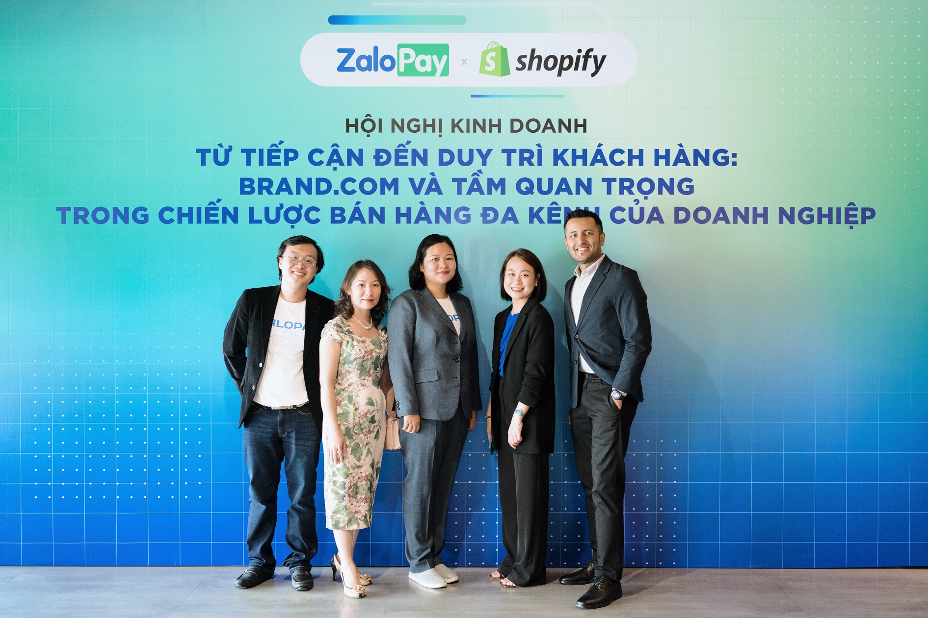 Doanh nghiệp Việt xây dựng và tối ưu chiến lược Brand.com - 1. ZaloPay Shopify Vinamilk Mykingdom