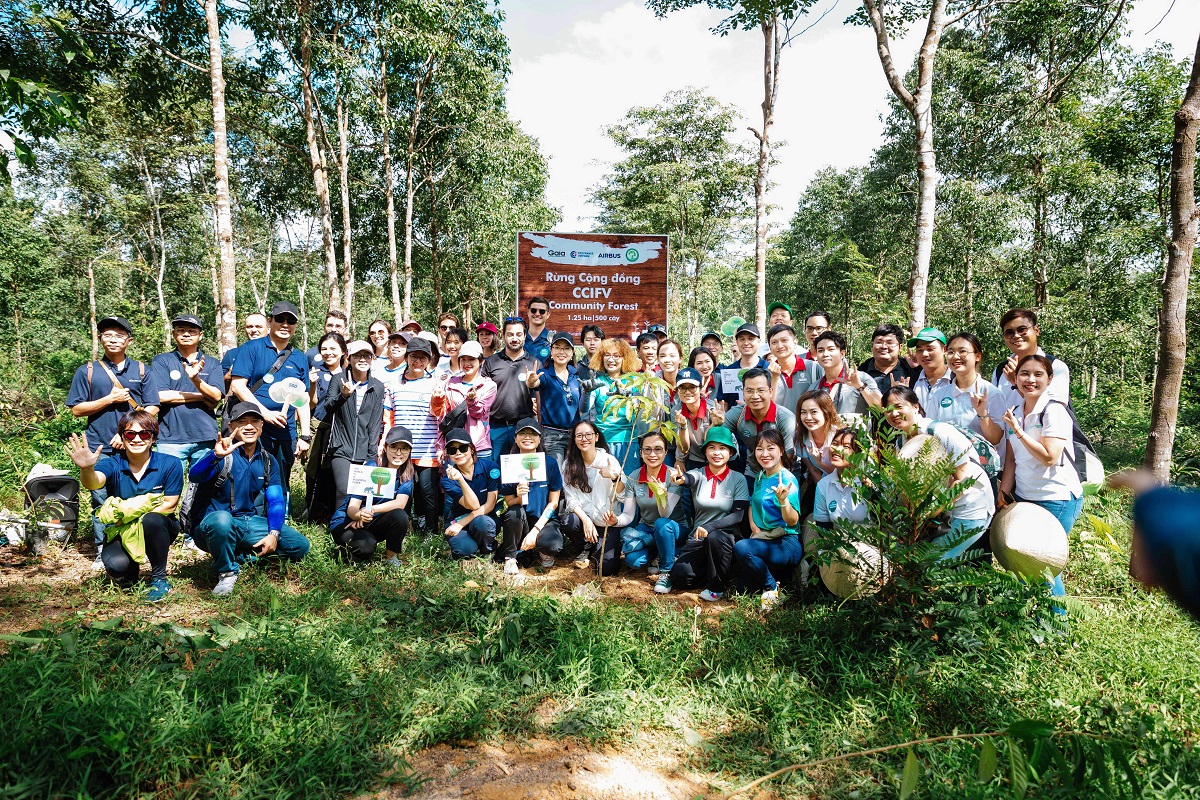 Airbus hợp tác triển khai Dự án Rừng Cộng đồng tại Việt Nam - 4A