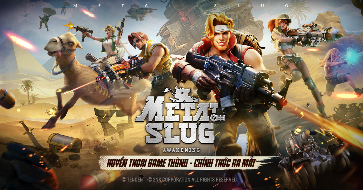 Tiểu Đội Diều Hâu đã đổ bộ! Metal Slug: Awakening chính thức ra mắt - MSA 1