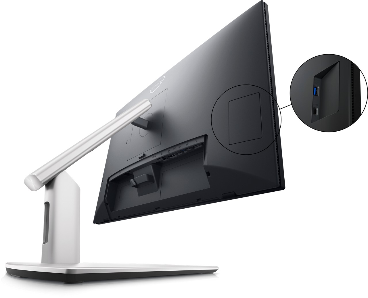 Dell ra mắt màn hình cảm ứng mới cho khả năng tương tác cao hơn - P2424HT quick access ports