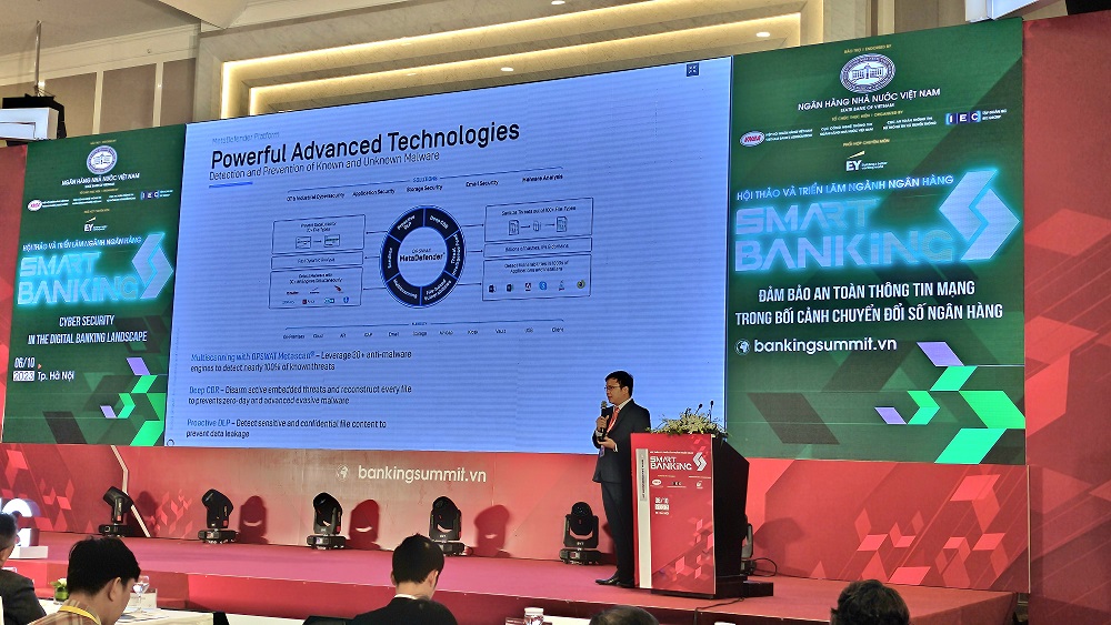 3 công nghệ bảo mật toàn diện cho hệ thống IT trọng yếu của ngân hàng, tổ chức tài chính, bảo hiểm - OPSWAT Smart banking Hanoi 6.10.23 1