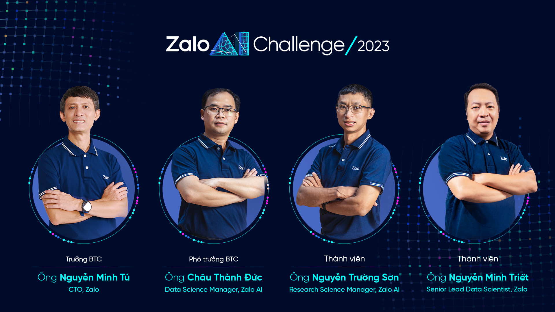 Zalo AI Challenge 2023: Dựng AI tự giải toán, thiết kế hình ảnh và sáng tác nhạc - Anh 2 Ban to chuc