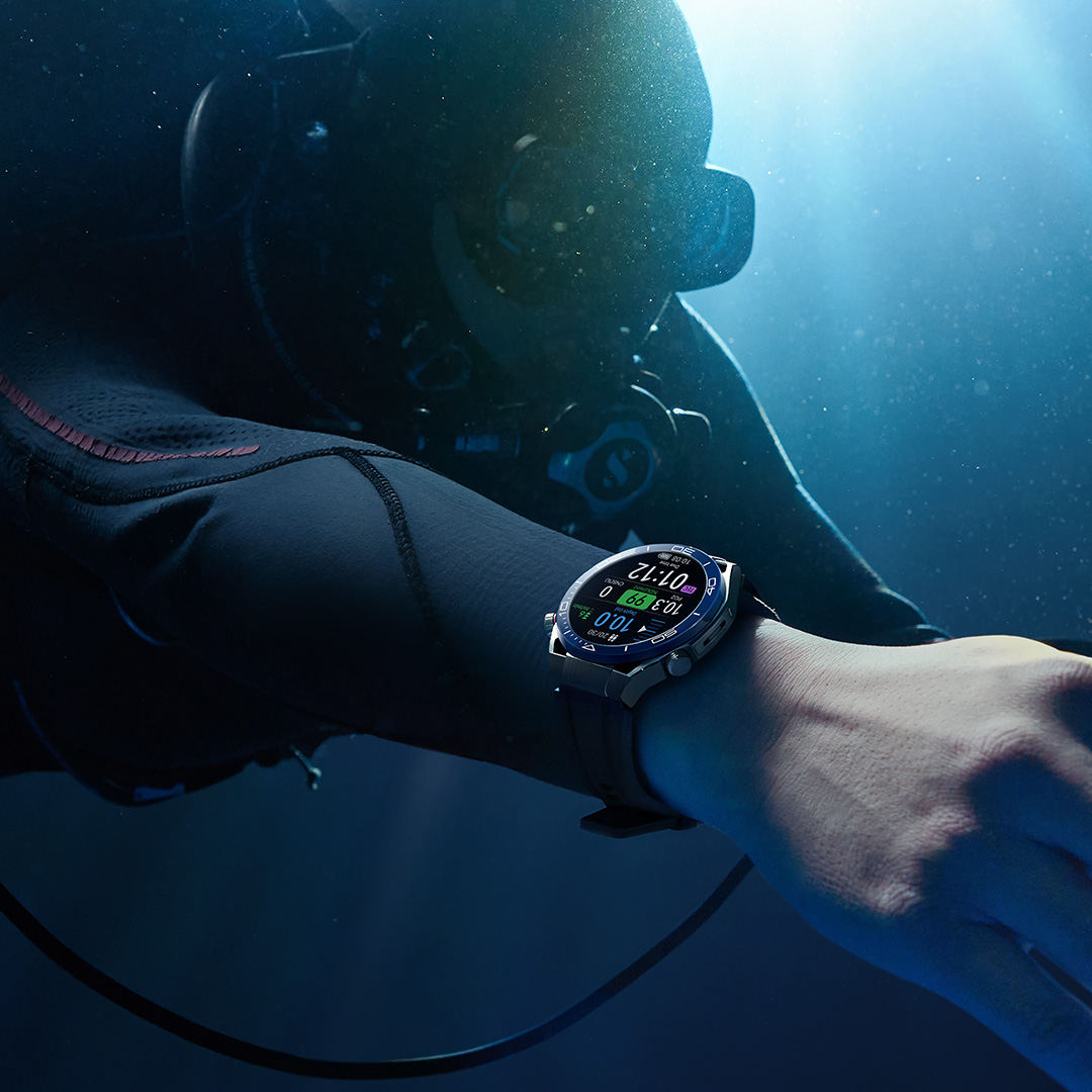 HUAWEI WATCH Ultimate, siêu phẩm đồng hồ thông minh của Huawei sẽ được ra mắt tại Việt Nam - HUAWEI Watch Ultimate Diving