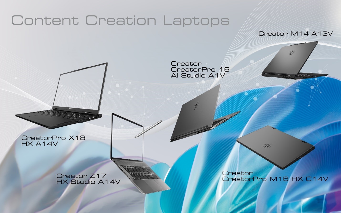 CES 2024 – Ấn tượng loạt laptop mới hỗ trợ AI của MSI - laptop sang tao msi