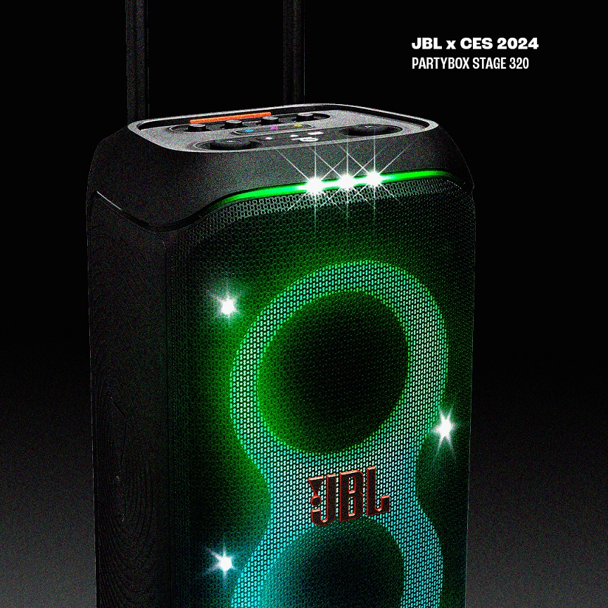 CES 2024 - JBL trình làng loạt sản phẩm âm thanh di động phủ mọi mọi phân khúc - partybox 320
