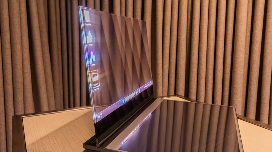 Laptop màn hình trong suốt của Lenovo, từ ý tưởng đã thành sự thực - 2 7
