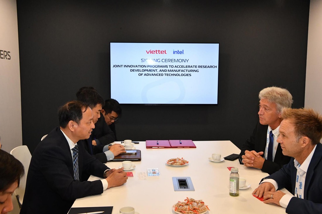 Viettel và Intel toàn cầu ký kết phát triển công nghệ cao và hạ tầng số  - Anh 3 Viettel Intel