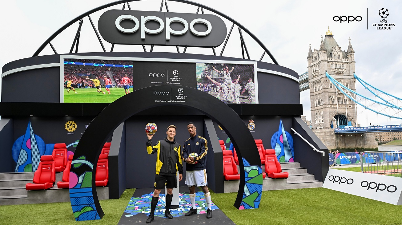 Kaká rạng rỡ cùng OPPO tại Chung kết UEFA Champions League 2024 - 4. OPPO Booth at the Champions Festival