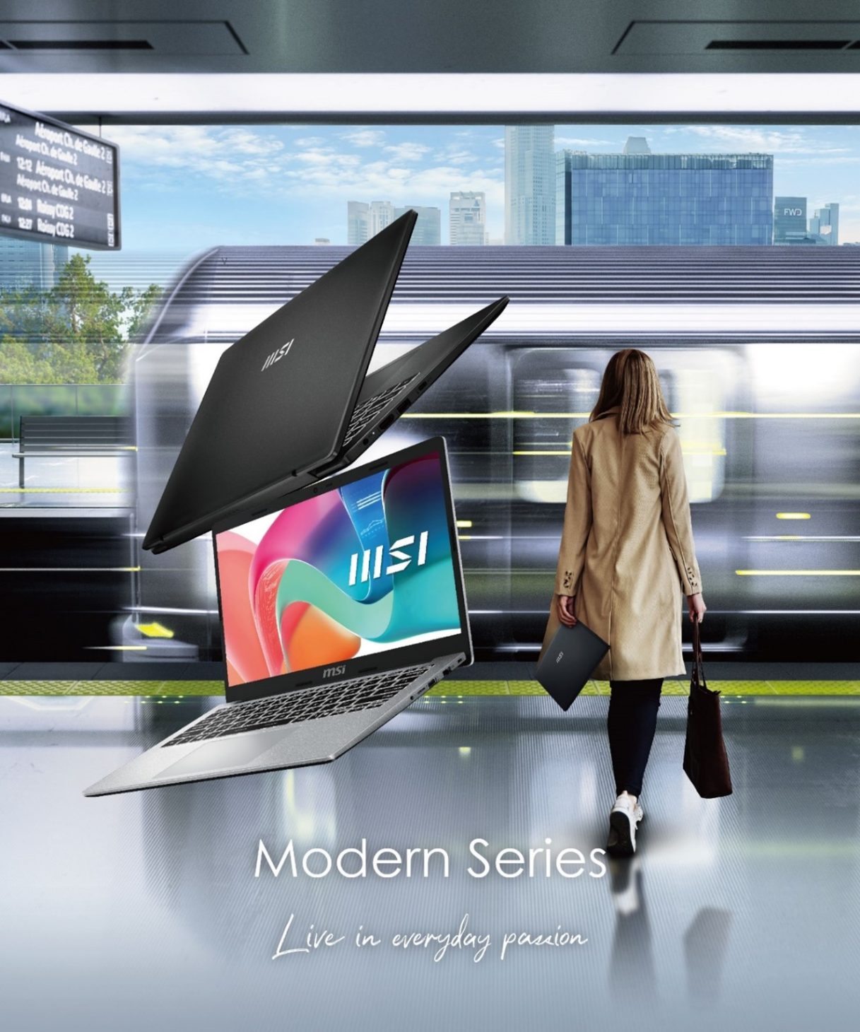 MSI công bố loạt laptop mới đạt chuẩn AI+ với vi xử lý mới nhất - msi laptop modern
