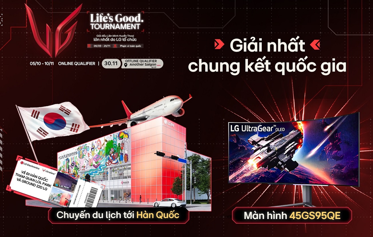 LG tổ chức giải đấu Liên Minh Huyền Thoại lớn tại Việt Nam - Co cau giai thuong cua giai dau LMHT do LG to chuc