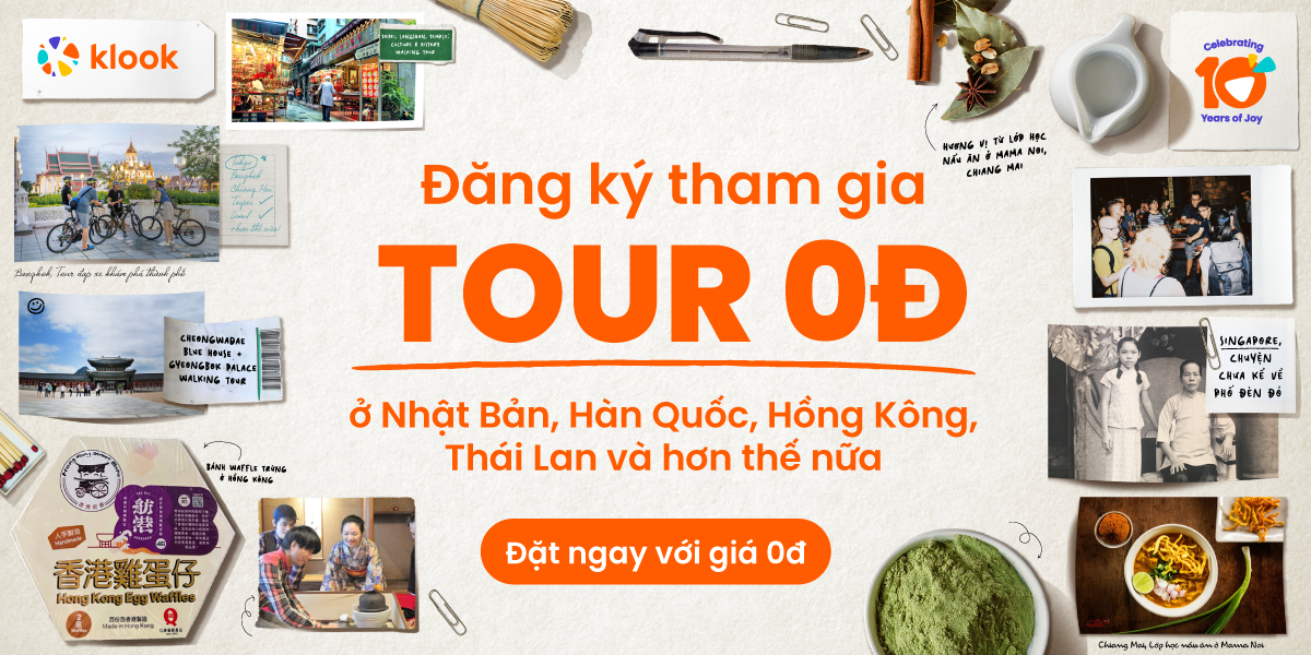 Klook công bố các sáng kiến du lịch có trách nhiệm và Tour 0 đồng nhân sinh nhật 10 tuổi - Klook Tour 0d dành cho người dùng toàn cầu nhân dịp sinh nhật 10 tuổi