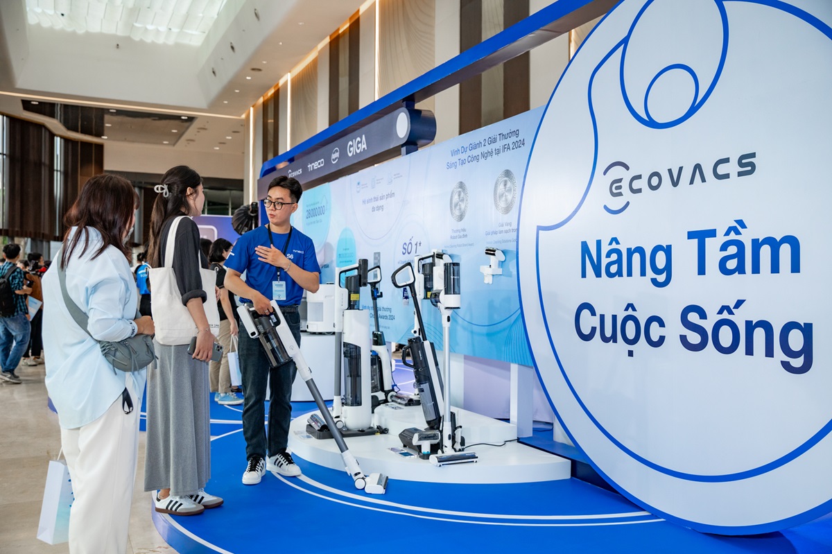 ECOVACS tung loạt robot từ hút bụi đến lau nhà thông minh, siêu mỏng, giá tốt - 3T8A9823