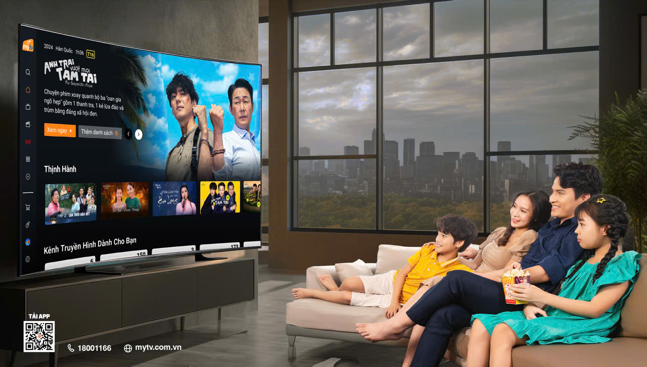 VinaPhone 5G và MyTV được công nhận là Thương hiệu Quốc gia - Truyen hinh MyTV cua VNPT ghi dau an la dich vu truyen hinh cong nghe IPTV tien phong tren thi truong truyen hinh tra tien tai Viet Nam