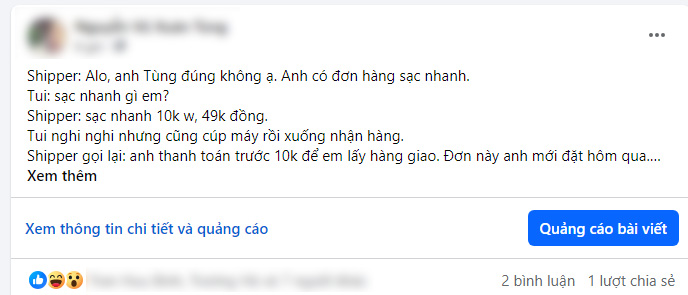 Cẩn trọng với chiêu lừa đảo giao hàng hậu siêu sale ngày Độc thân 11.11 - luadaomaodanhshipper