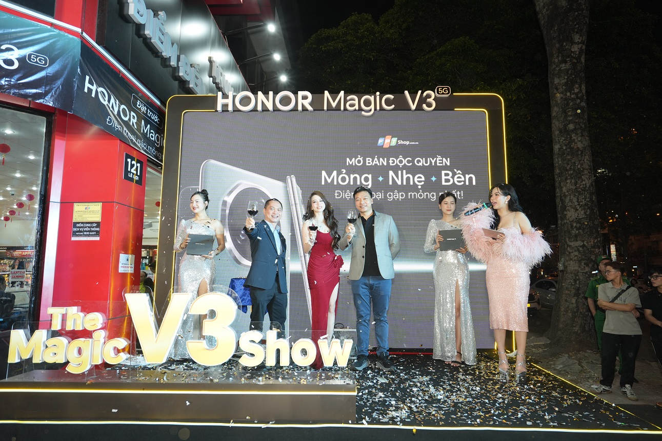 HONOR Magic V3 mở bán độc quyền tại hệ thống FPT Shop, nhiều ưu đãi - 1 29