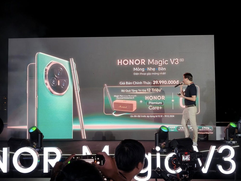 HONOR Magic V3 - smartphone gập mỏng, nhẹ, bền nhất chính thức mở bán, giá 39,9 triệu đồng, bộ quà tặng 12 triệu đồng - 469859389 10227516411356397 3179538103893878593 n