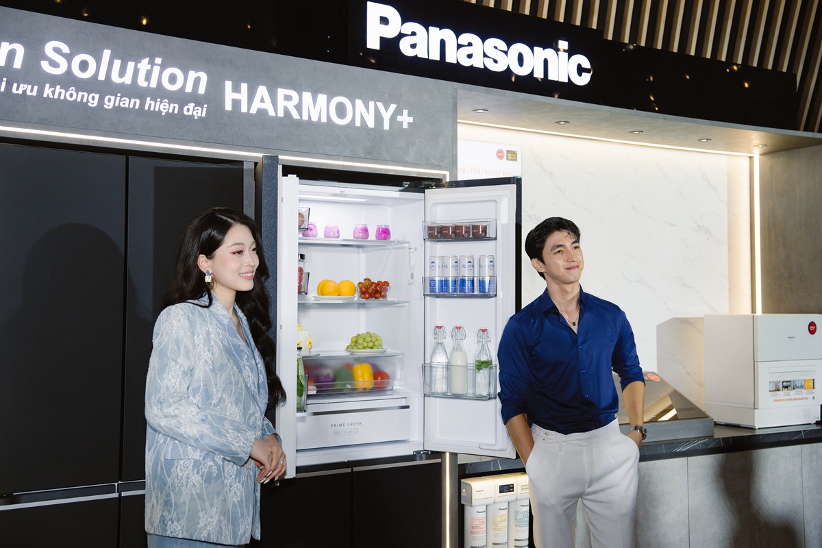 Panasonic ra mắt tủ lạnh HARMONY+ Edition: Thiết kế âm tường tinh tế, sở hữu loạt công nghệ bảo quản hiện đại - CUS06599