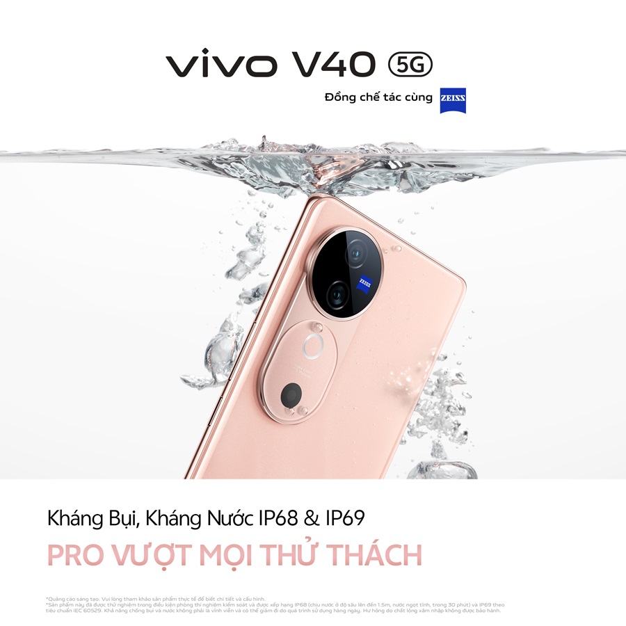 Điện thoại vivo V40 5G với camera đa tiêu cự ZEISS chính thức ra mắt Việt Nam, giá 12,9 triệu đồng - Khang bui khang nuoc