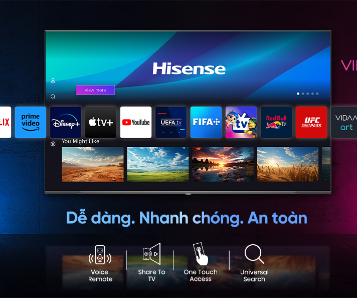 Hisense ra loạt gia dụng mới, bao nguyên nhà đón Tết - 12 VIDAA