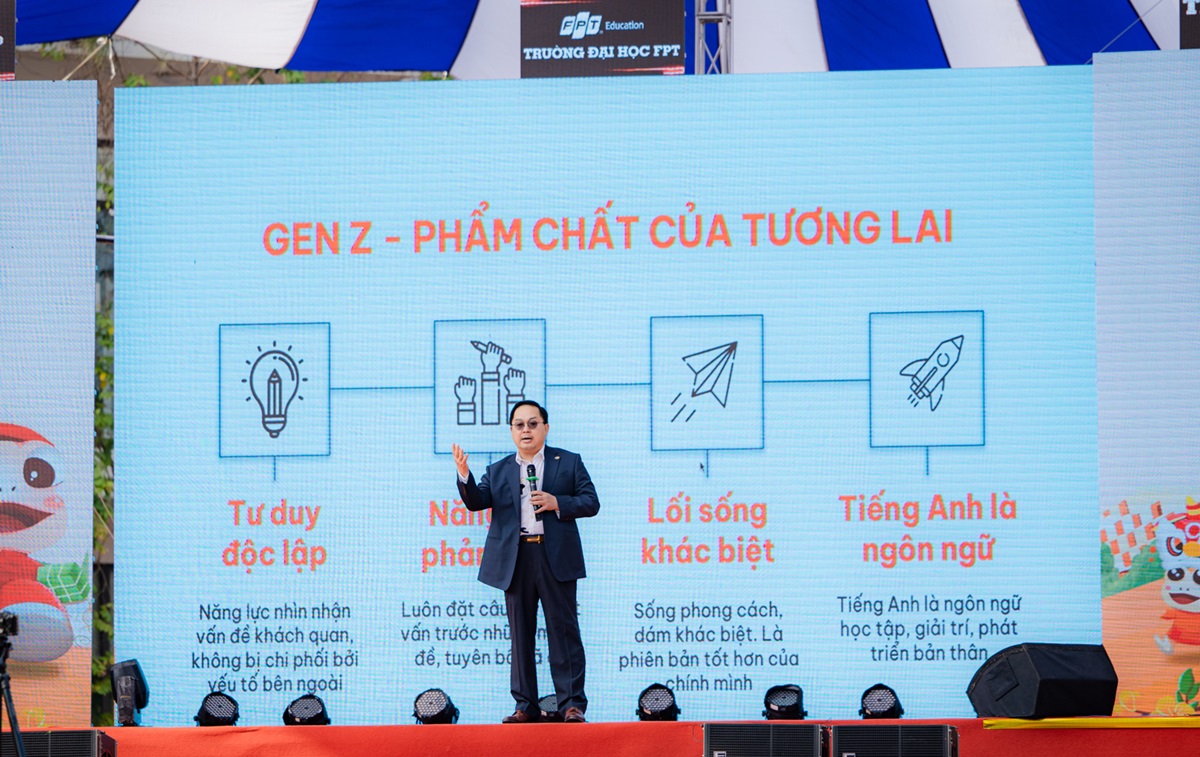 “Anh trai” RHYDER có màn trình diễn bùng nổ tại Trại thủ lĩnh FPTU Camp 2025 - Ban sao cua Anh 2