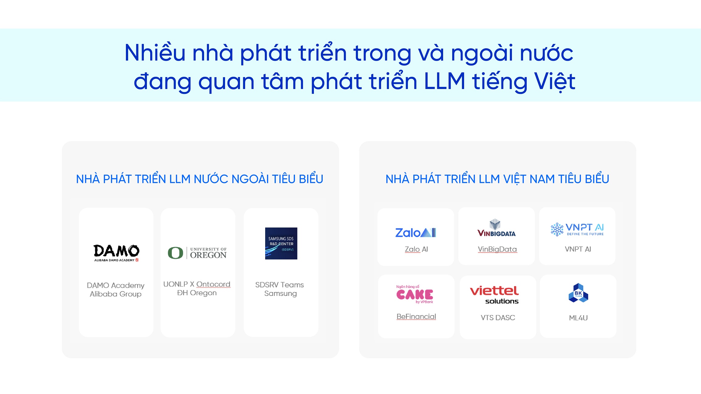 Mô hình ngôn ngữ lớn (LLM) tiếng Việt do người Việt phát triển ghi nhận nhiều bước tiến - VMLU report 03