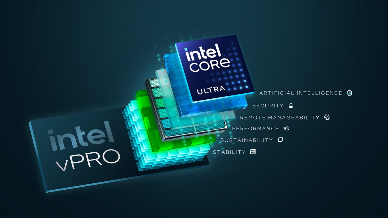 CES 2025: Intel trình diện loạt vi xử lý PC AI từ doanh nghiệp, sáng tạo, chơi game đến thiết bị vùng biên - newsroom intel core ultra vpro