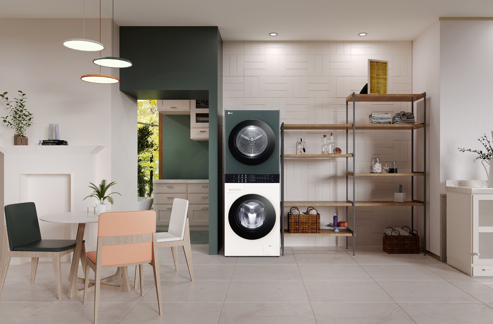 LG dẫn đầu thị trường máy giặt sấy Việt Nam lần thứ 8 - 3. Thap giat say LG WashTower™