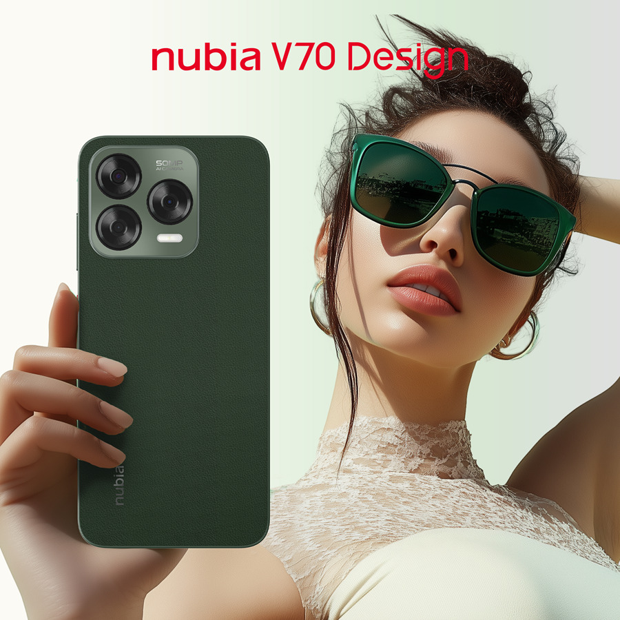 ZTE ra mắt bộ đôi điện thoại nubia V70 Design/Max - thiết kế đẹp, cấu hình cao, giá từ 2,3 triệu đồng - green04