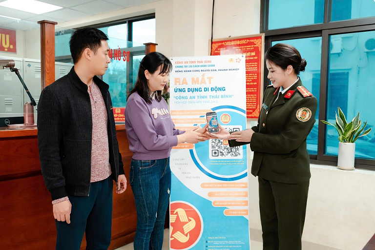 Những trang OA và mini app của các đơn vị công an phát huy hiệu quả - Anh 3
