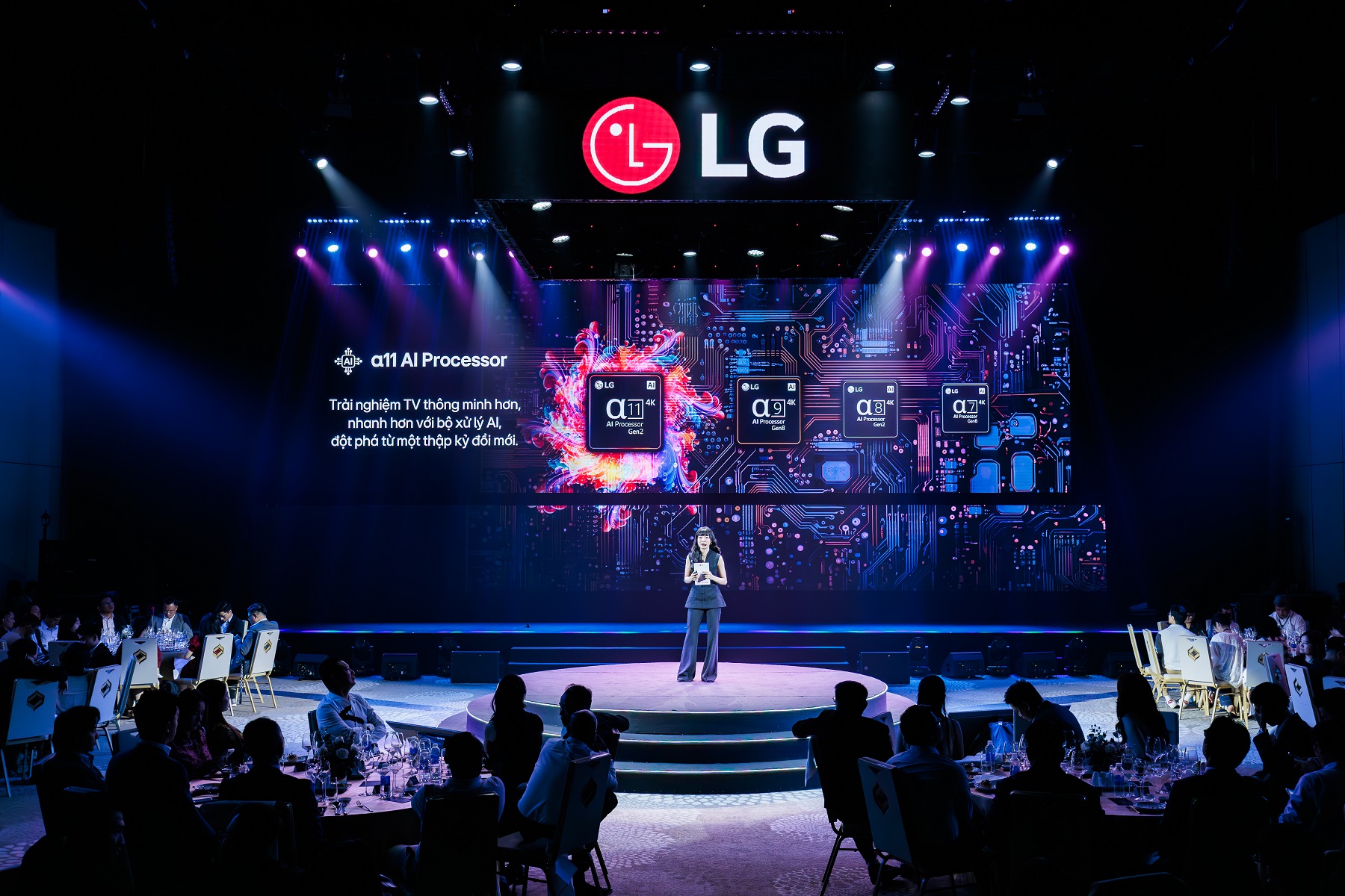 TV LG AI 2025, đẹp, thông minh, thấu hiểu, xứng có trong nhà - Bộ xử lý α11 AI thế hệ thứ 2 mới nhất
