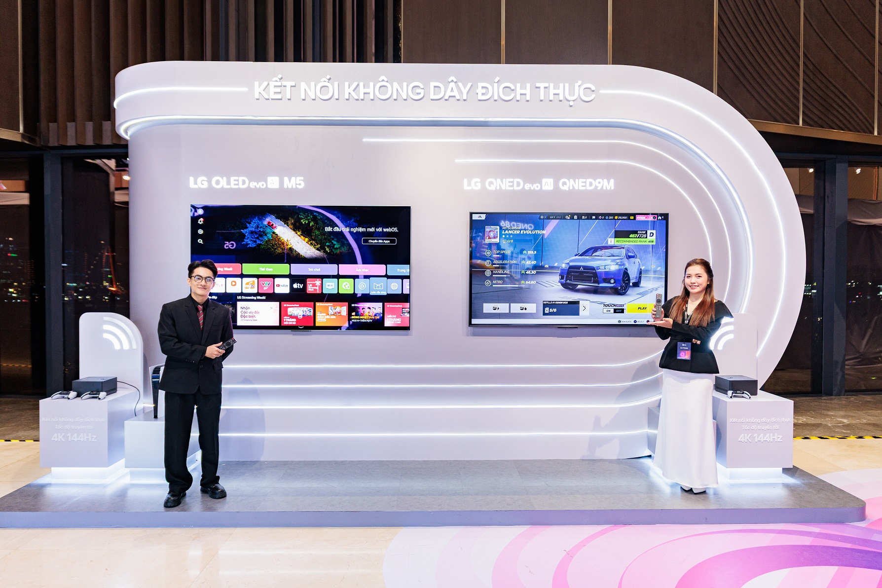 TV LG AI 2025, đẹp, thông minh, thấu hiểu, xứng có trong nhà - Công nghệ truyền tải không dây True Wireless