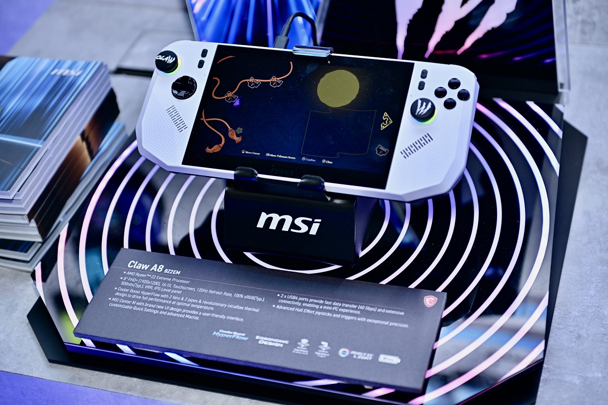 Computex 2025: MSI trình diễn loạt laptop đẹp mạnh ấn tượng và máy chơi game mới - DSC 8127