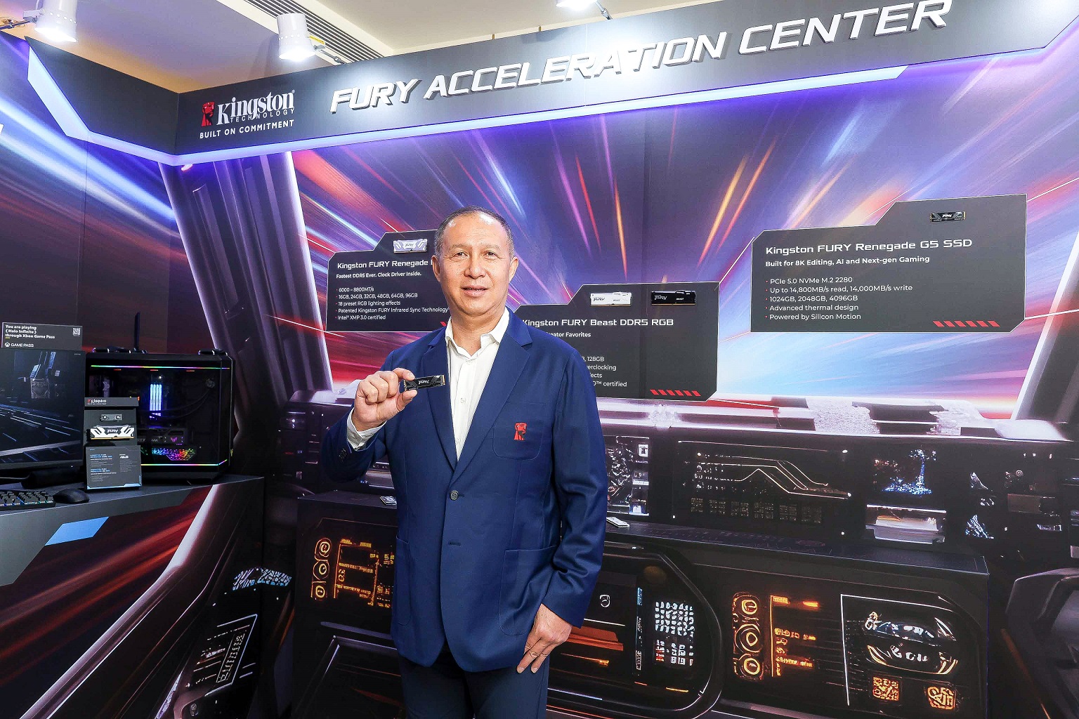COMPUTEX 2025 - Kingston ra mắt loạt giải pháp hiệu năng cao - Kingston Computex 2025 Press Photo 03