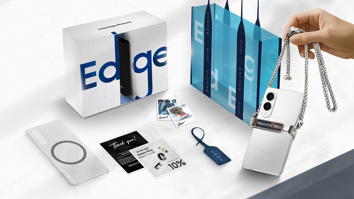 Samsung Galaxy S25 Edge, siêu phẩm mỏng-đẹp-mạnh ra mắt, mở bán ở Việt Nam - S25 Edge KV LS 3 16x9 1
