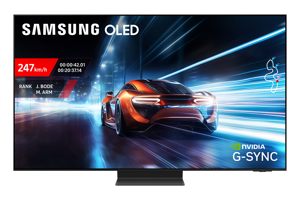Chơi game trên TV OLED của Samsung, mãn nhãn hơn với tính năng tương thích NVIDIA G-SYNC - Samsung TVs and Displays OLED TVs NVIDIA G SYNC Compatibility dl1