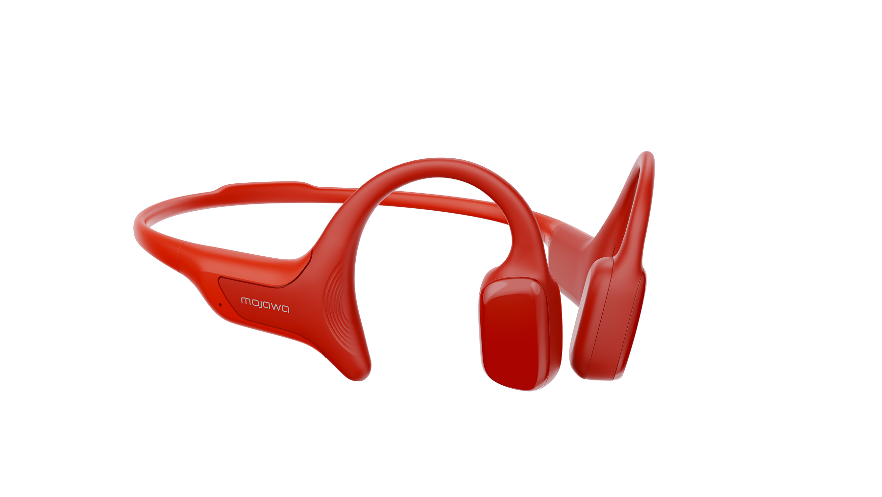 HaptiFit Terra và Run SE, bộ đôi tai nghe dẫn truyền xương cực chất của Mojawa - 04. Render HaptiFit Terra Red