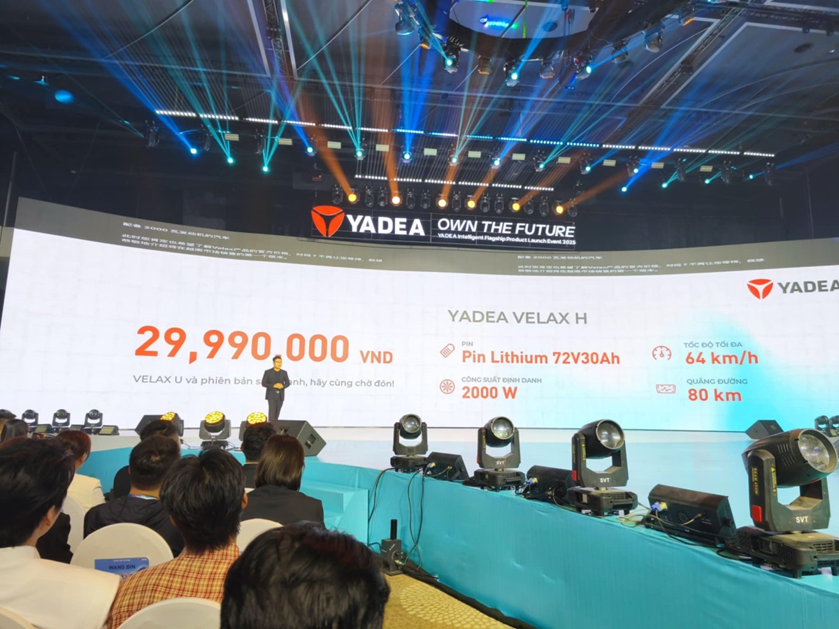 YADEA ra mắt bộ ba xe máy điện thông minh có khắc tên đại sứ thương hiệu, ca sĩ đa năng SooBin - 2b284a67 5f36 4918 96a7 c25fe78f4416