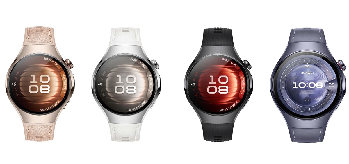 Mở bán HUAWEI WATCH 5, kim loại nguyên khối, đa cảm biến X-TAP và hỗ trợ eSIM - HUAWEI WATCH 5 Cac phien ban va mau sac