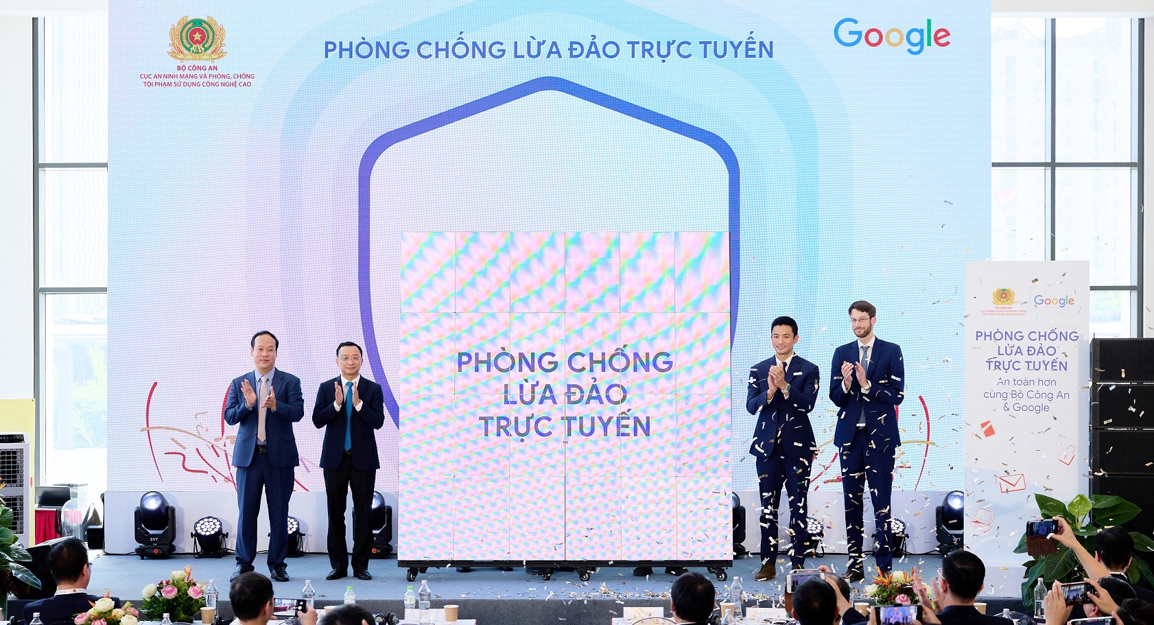 Google hợp tác cùng Bộ Công an triển khai chiến dịch phòng chống lừa đảo trực tuyến - Key moment tai su kien