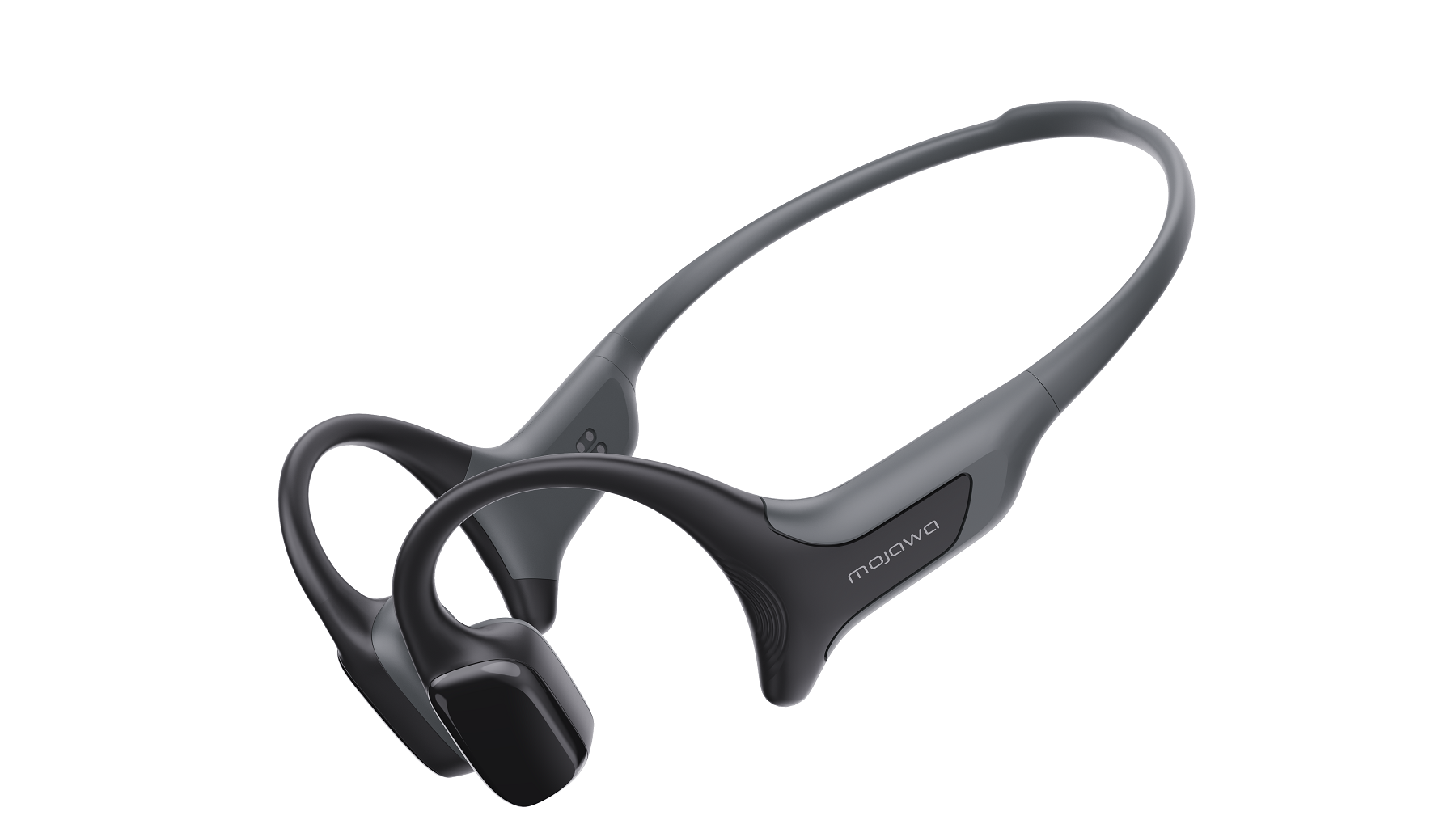 HaptiFit Terra và Run SE, bộ đôi tai nghe dẫn truyền xương cực chất của Mojawa - Render HaptiFit Terra Black