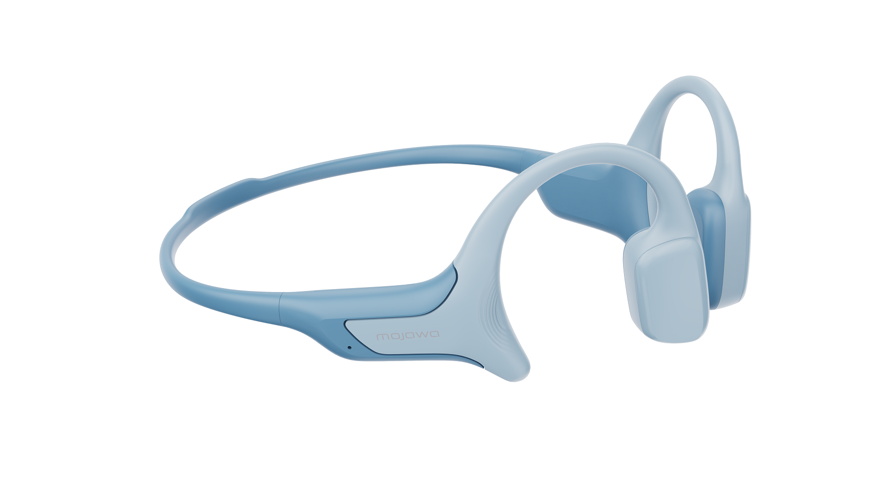 HaptiFit Terra và Run SE, bộ đôi tai nghe dẫn truyền xương cực chất của Mojawa - Render HaptiFit Terra Blue