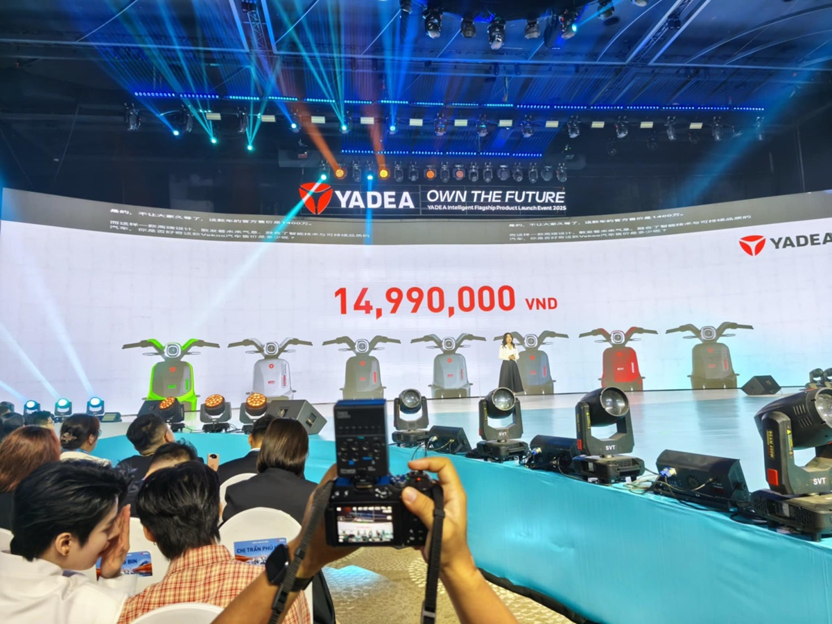 YADEA ra mắt bộ ba xe máy điện thông minh có khắc tên đại sứ thương hiệu, ca sĩ đa năng SooBin - d96f821d 4894 4b79 a5a6 868fc1be3f87