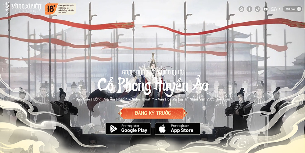 Vong Xuyên Phong Hoa Lục cho đăng ký sớm Open Beta bằng đại tiệc âm nhạc - hinh 1 7