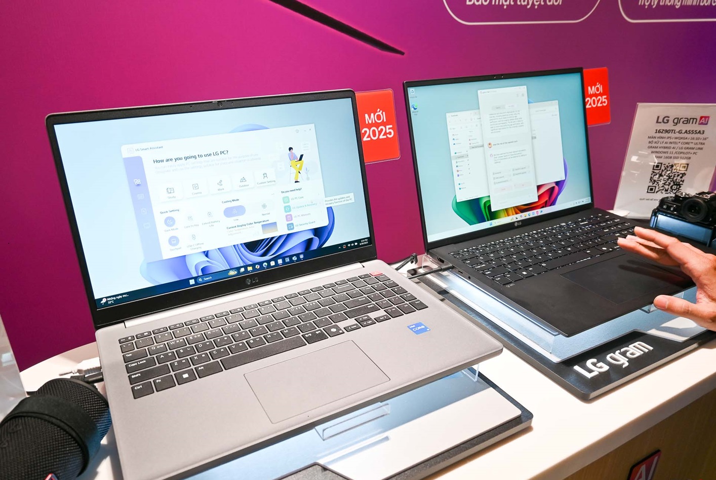 Laptop LG gram AI 2025: Mỏng - nhẹ - bền, AI xử lý công việc ngay cả khi không có internet - 514276709 10229599539553300 1834836801833025965 n