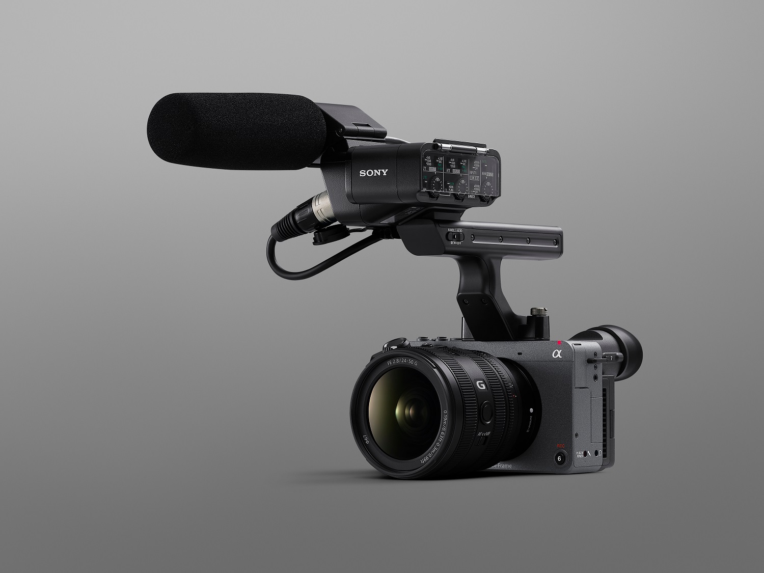 Cinema Line FX2, máy quay nhỏ và mạnh của Sony, quá hợp với nhà làm phim độc lập - CX96900 ECM XM1 image 02 Large