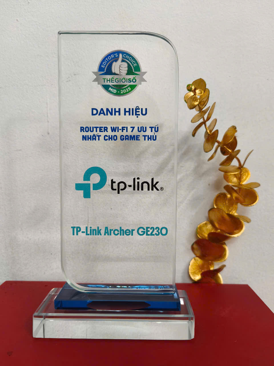 Giải Editor's Choice Awards Mid 2025: TP-Link Archer GE230, Router Wi-Fi 7 ưu tú nhất cho game thủ - z6837038165825 c49d4189109bd3e4a60b4dfcb9e1cf18