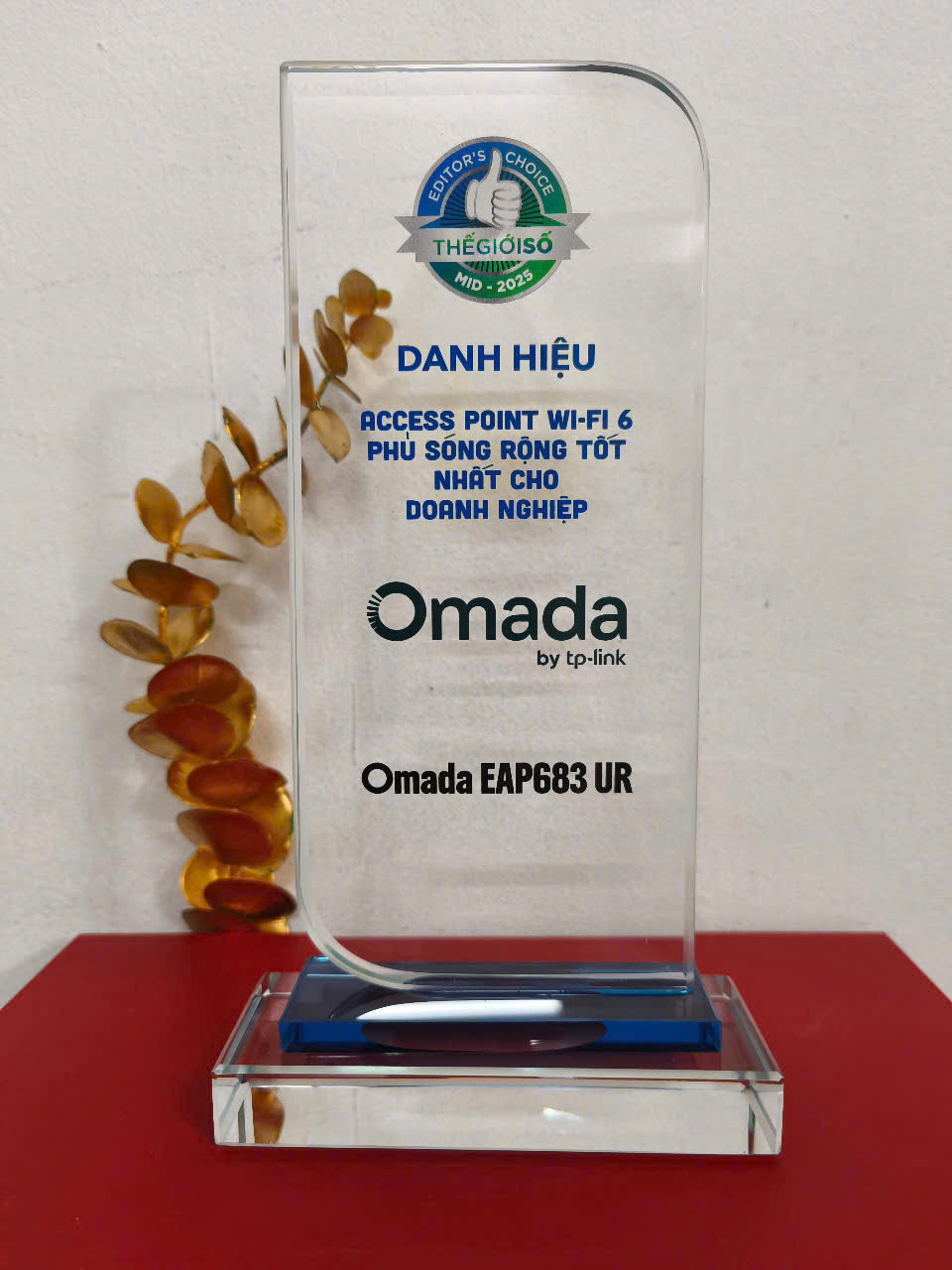 Giải Editor’s Choice Awards Mid 2025: Omada EAP683 UR - Access Point Wi-Fi 6 phủ sóng rộng tốt nhất cho doanh nghiệp - z6837038182907 4d82707dd96b14503e776570000338ae