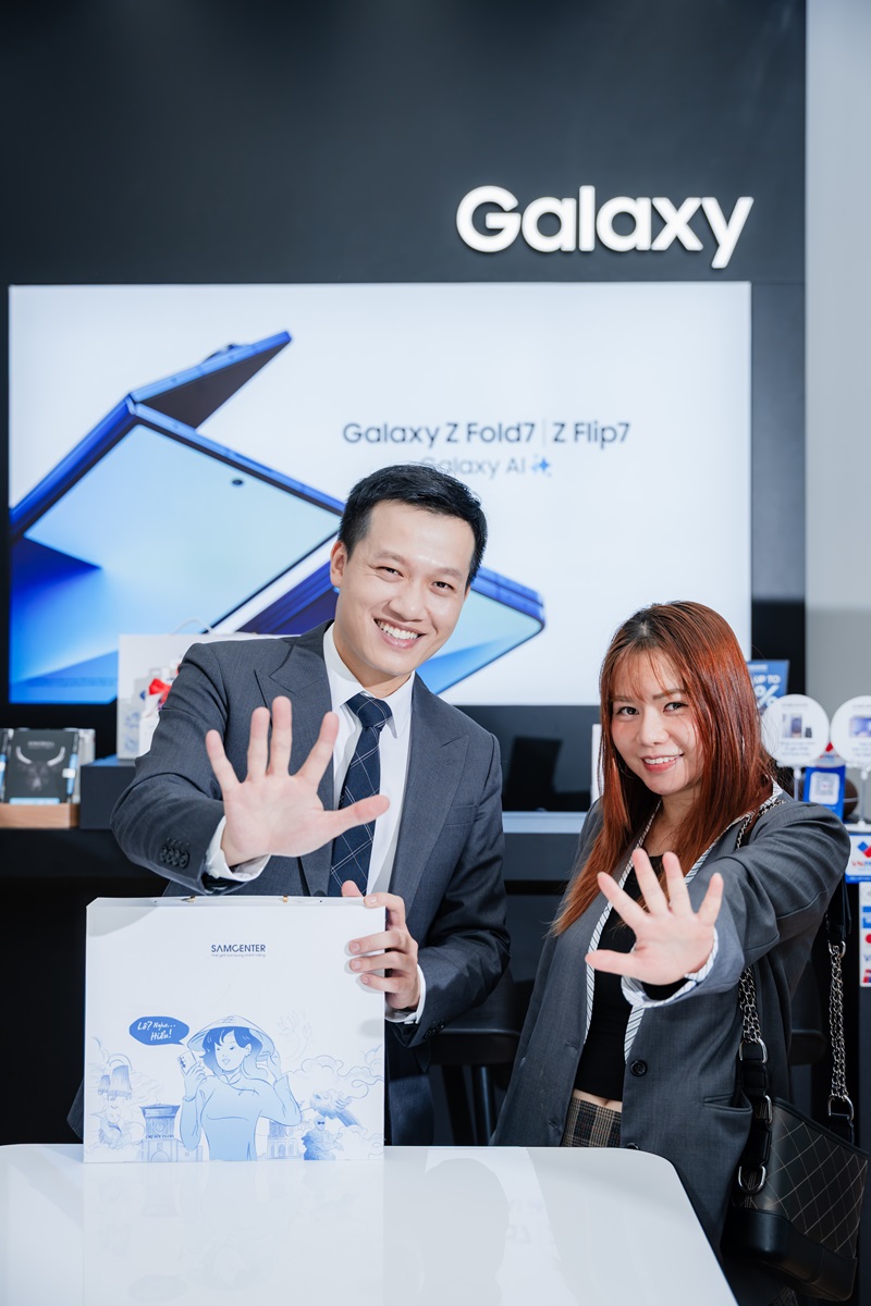 Hệ thống SamCenter tăng gần 20% đơn đặt hàng Galaxy Fold7 và Flip7 - 1127