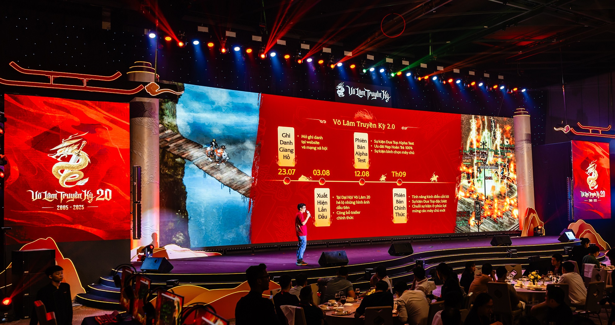Đại Hội Võ Lâm 2025: 20 năm đường dài và dấu ấn tân sinh - Dai Hoi Vo Lam 6 Lo trinh ra mat Vo Lam Truyen Ky 2.0