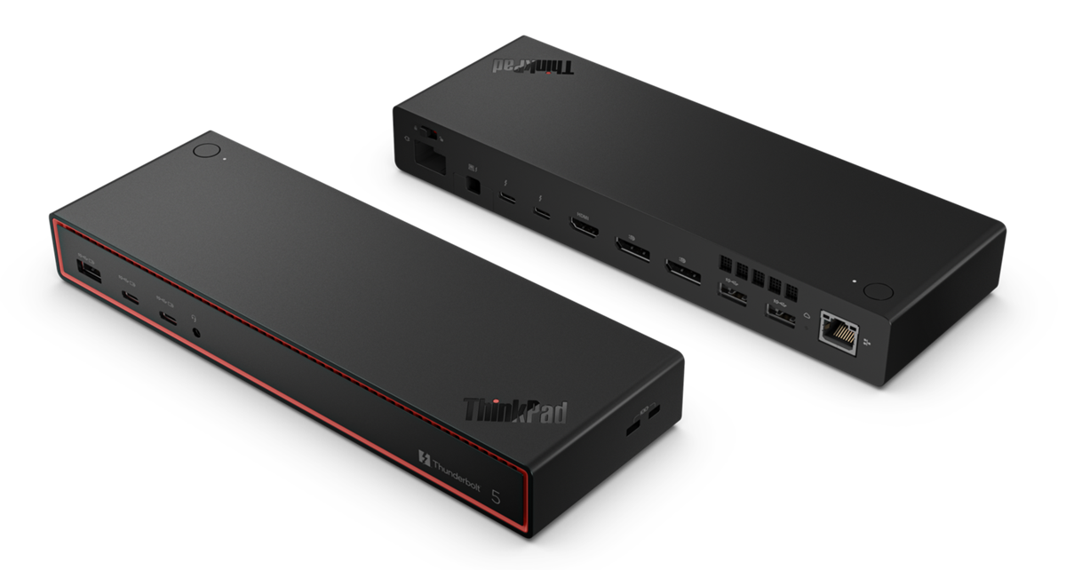 Lenovo trình diện dải sản phẩm tích hợp AI tiên tiến nhất dành cho cá nhân và doanh nghiệp - 09 ThinkPad Thunderbolt 5 Smart Dock 7500